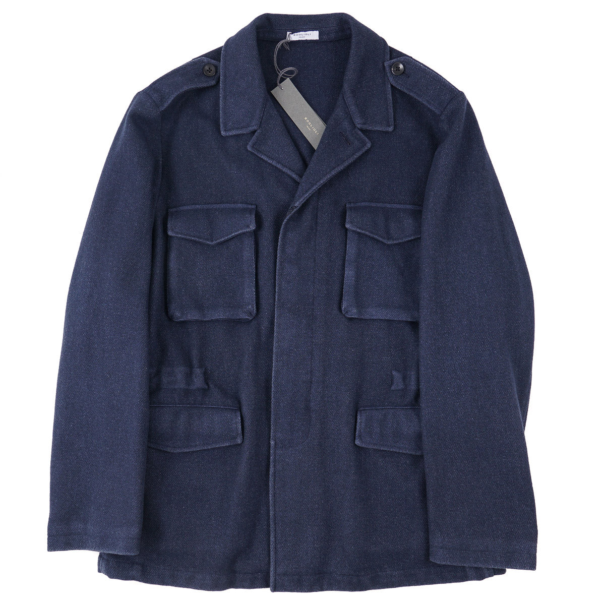Boglioli Soft-Woven Wool Field Jacket