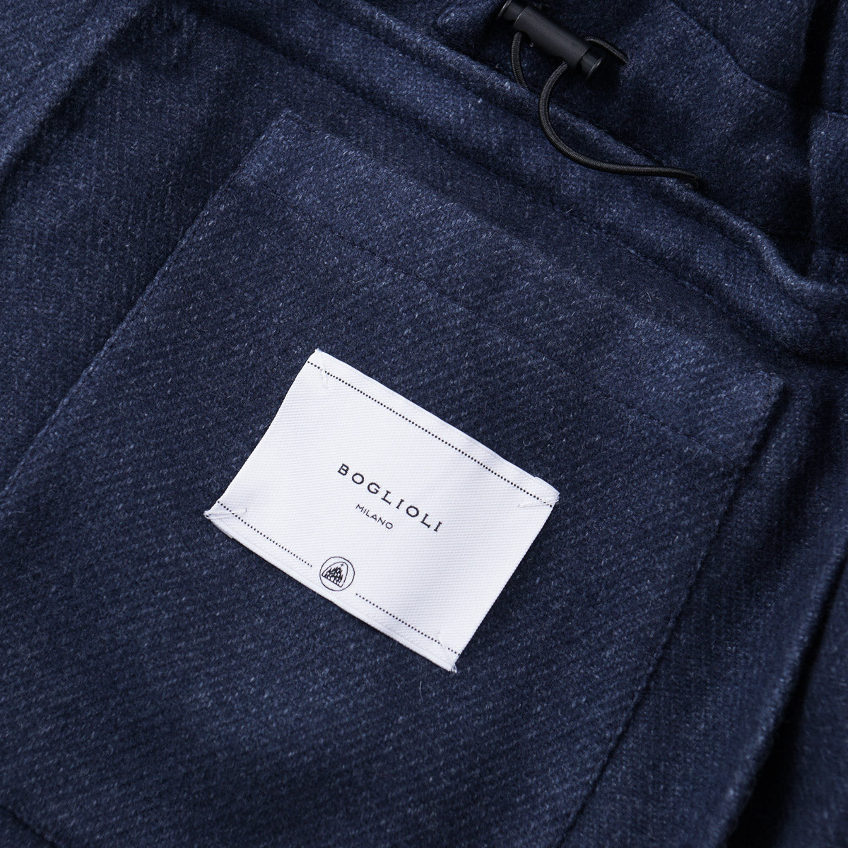 Boglioli Soft-Woven Wool Field Jacket