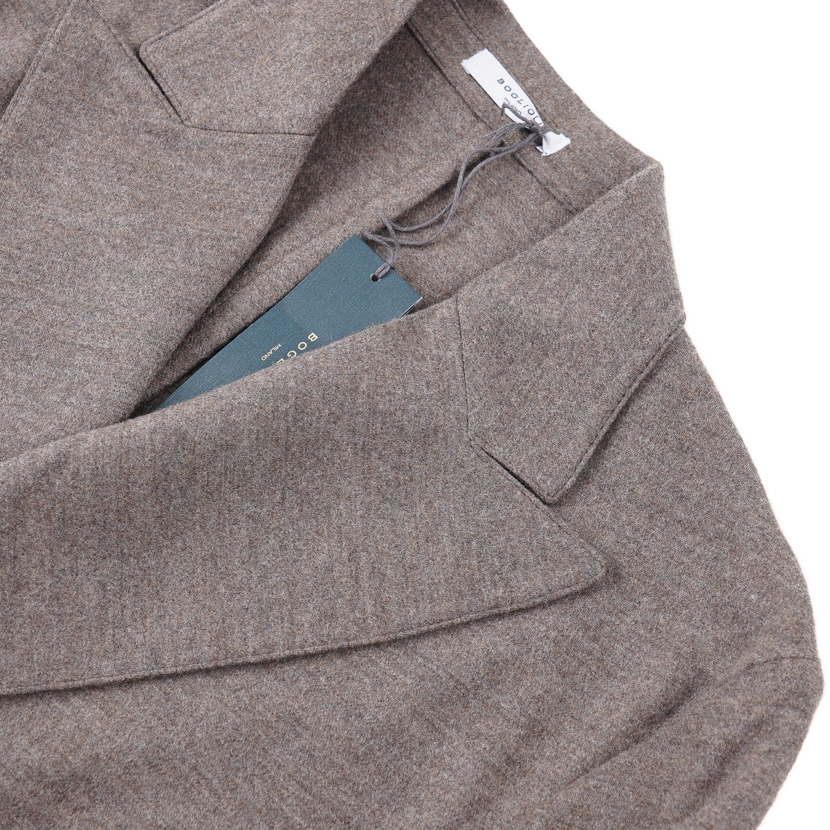 Boglioli Soft Jersey Flannel Wool Blazer