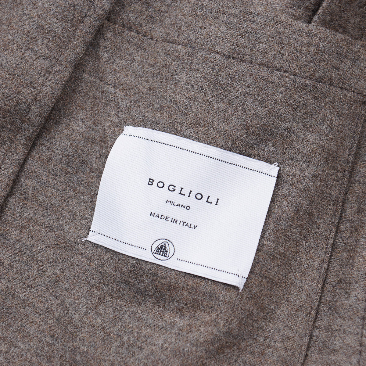 Boglioli Soft Jersey Flannel Wool Blazer