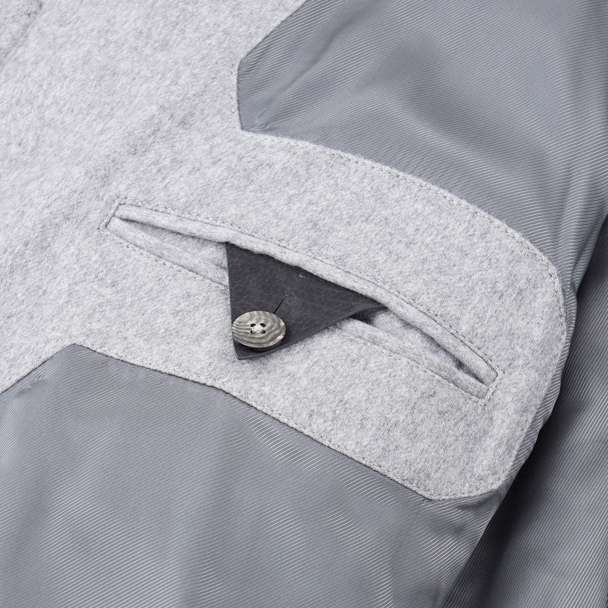 Brett Johnson Cashmere-Silk Bomber Jacket