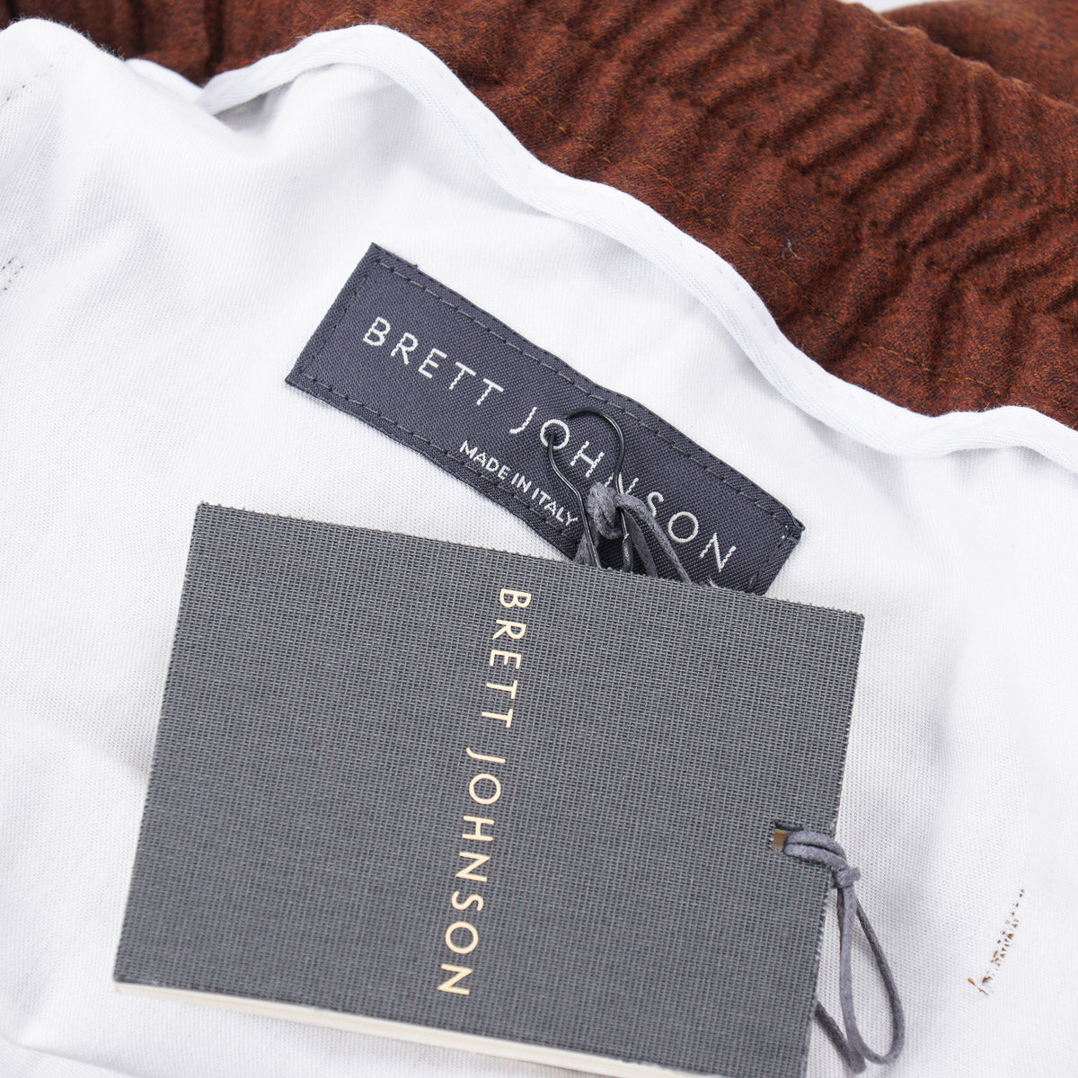 Brett Johnson Wool-Silk Jogger Pants