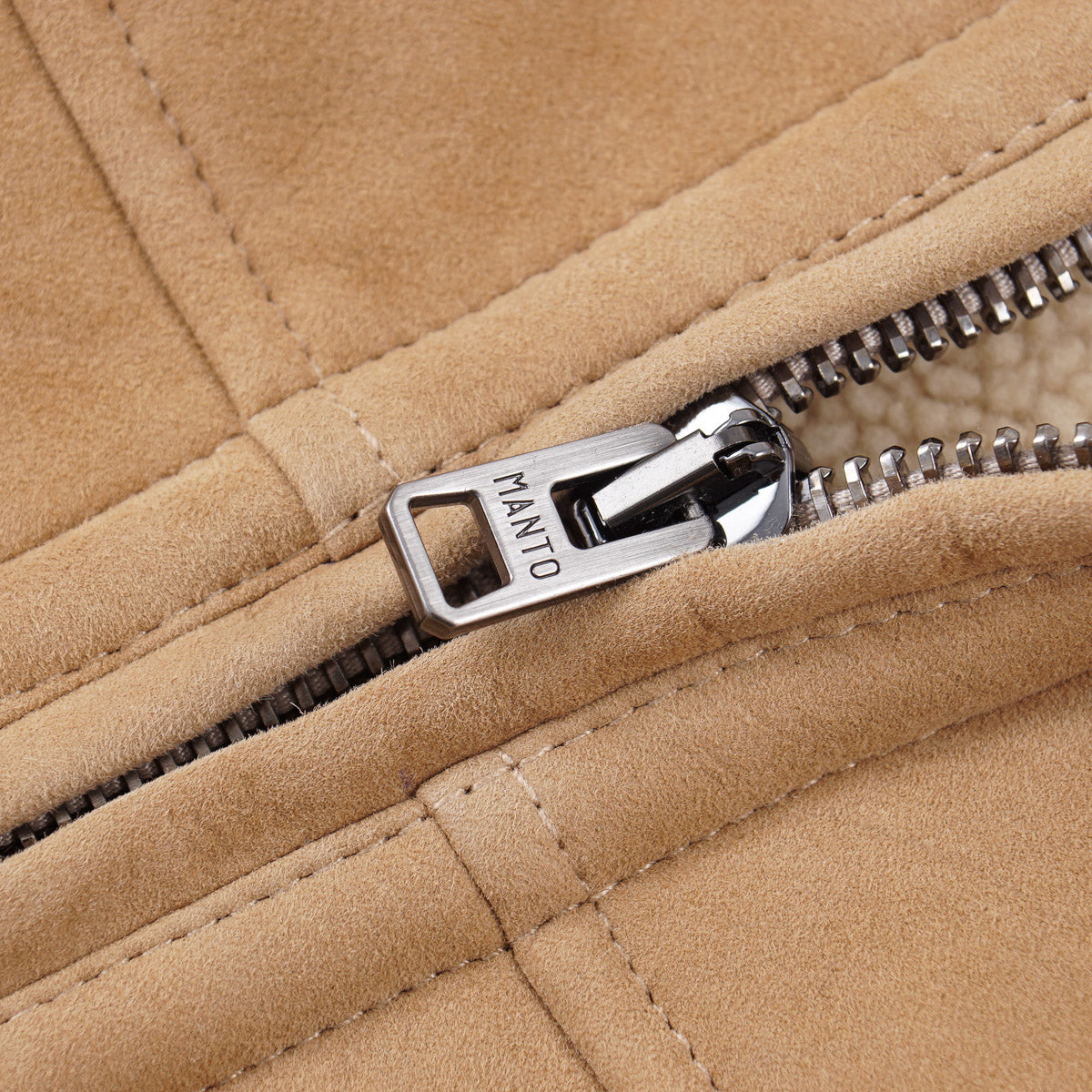 Manto Shearling and Knit Cashmere Jacket