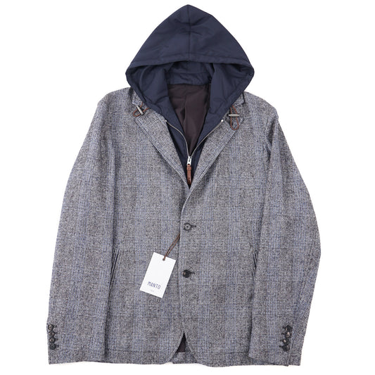 Manto Cashmere Blazer Jacket with Hood
