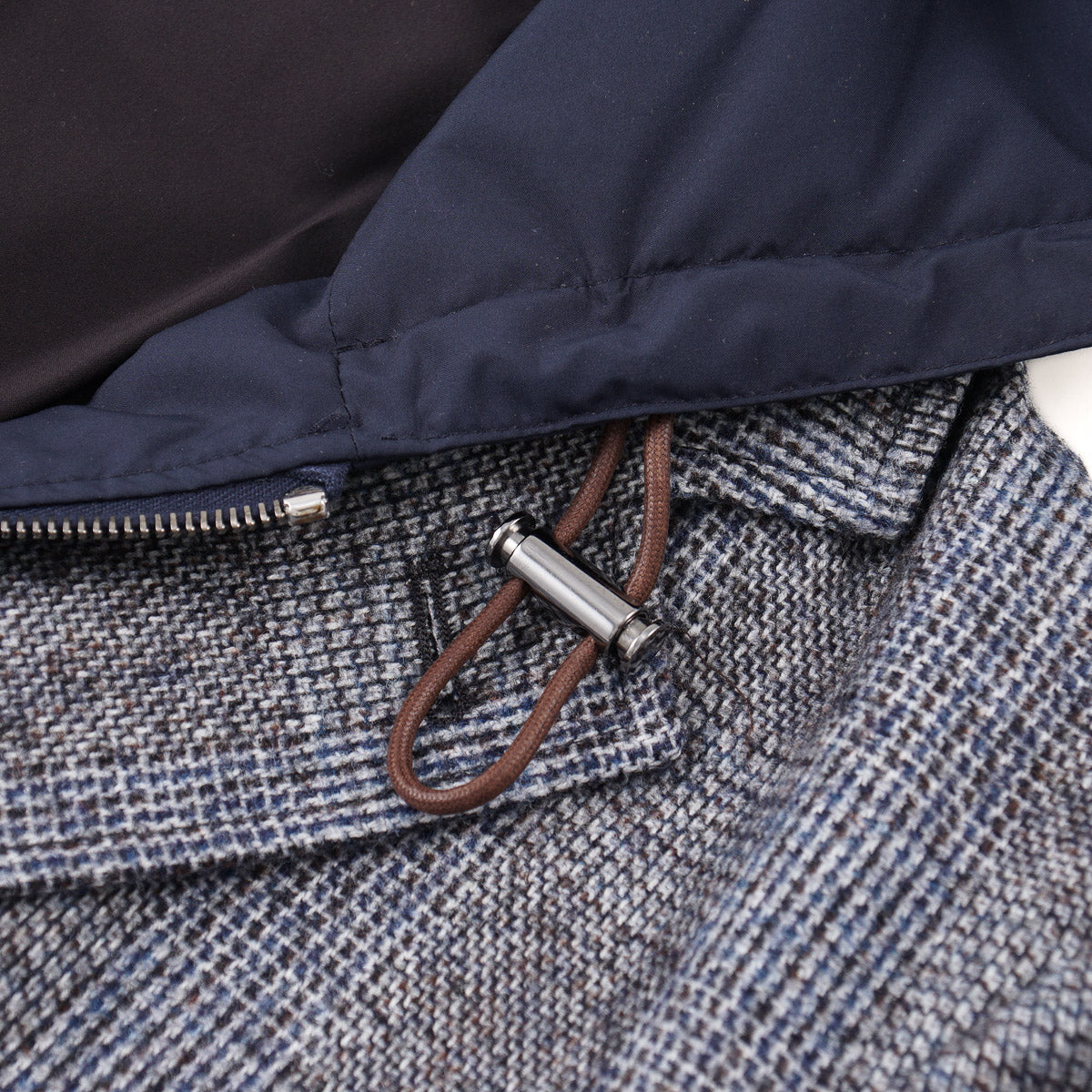 Manto Cashmere Blazer Jacket with Hood
