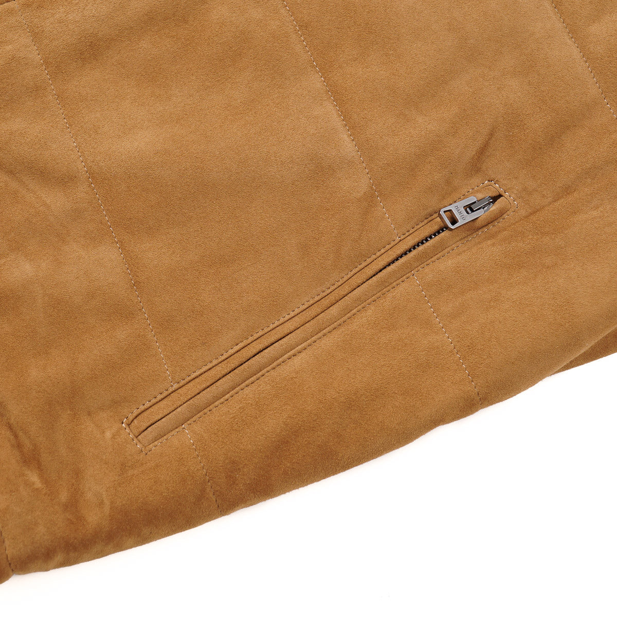 Manto Lambskin Suede Vest with Hood
