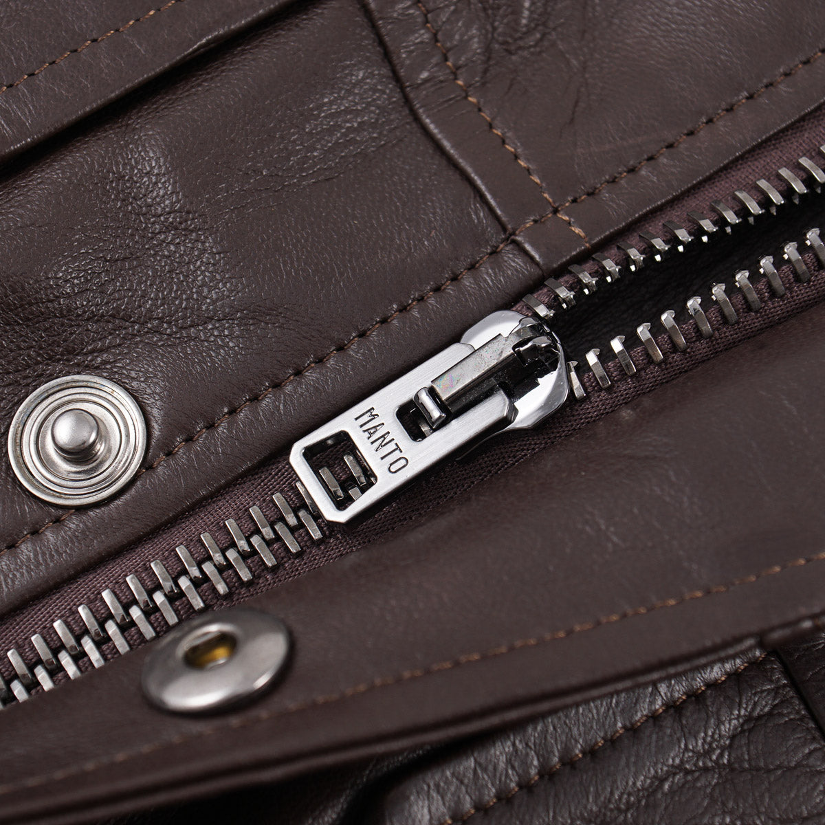 Manto Soft Nappa Leather Jacket