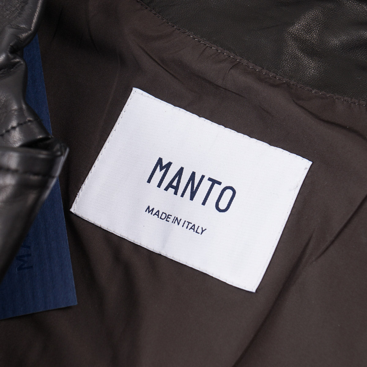 Manto Soft Nappa Leather Jacket