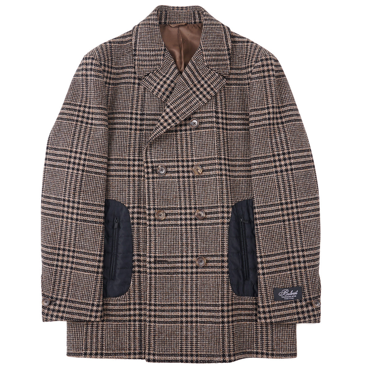 Belvest Wool and Cashmere Pea Coat