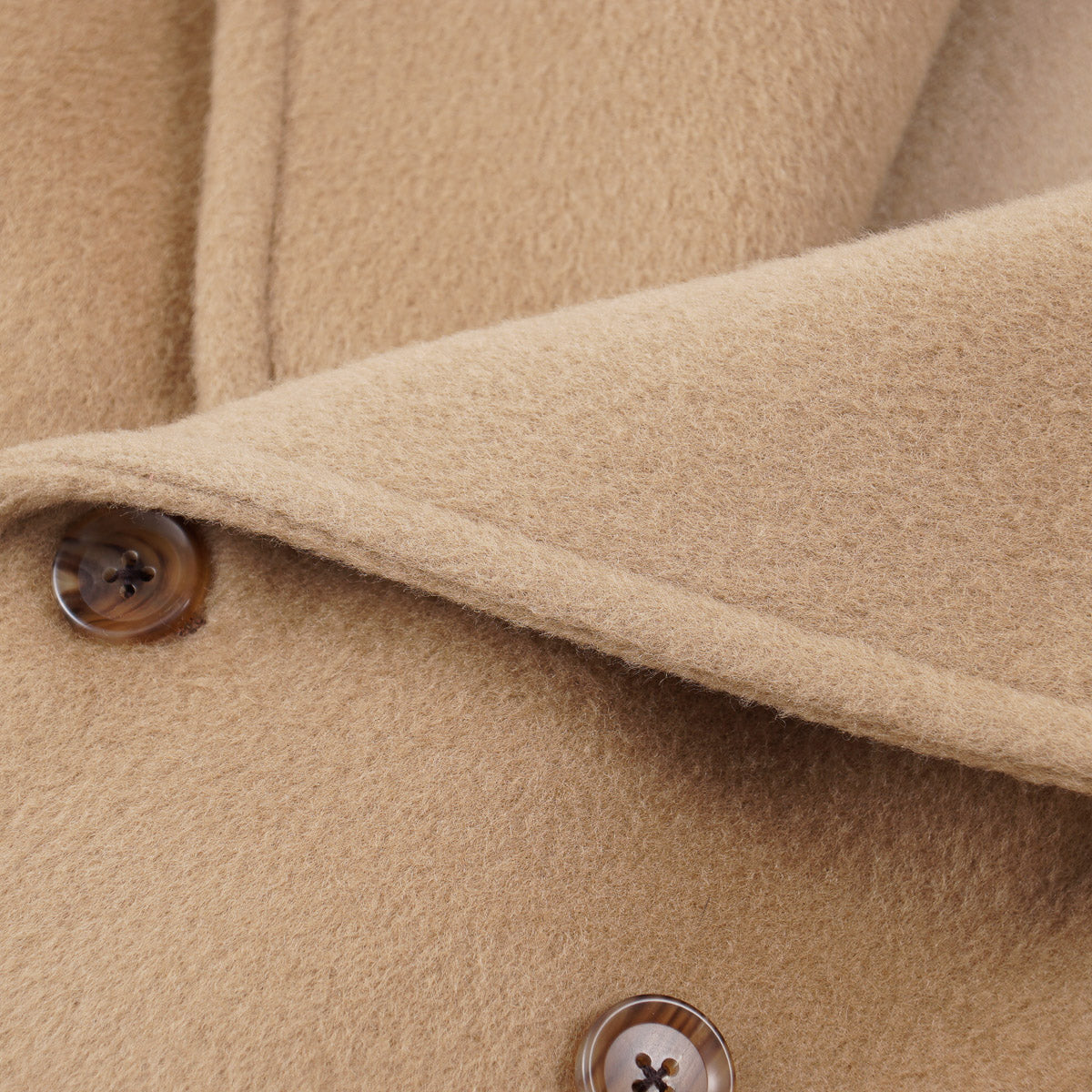 Belvest Wool Pea Coat with Hood