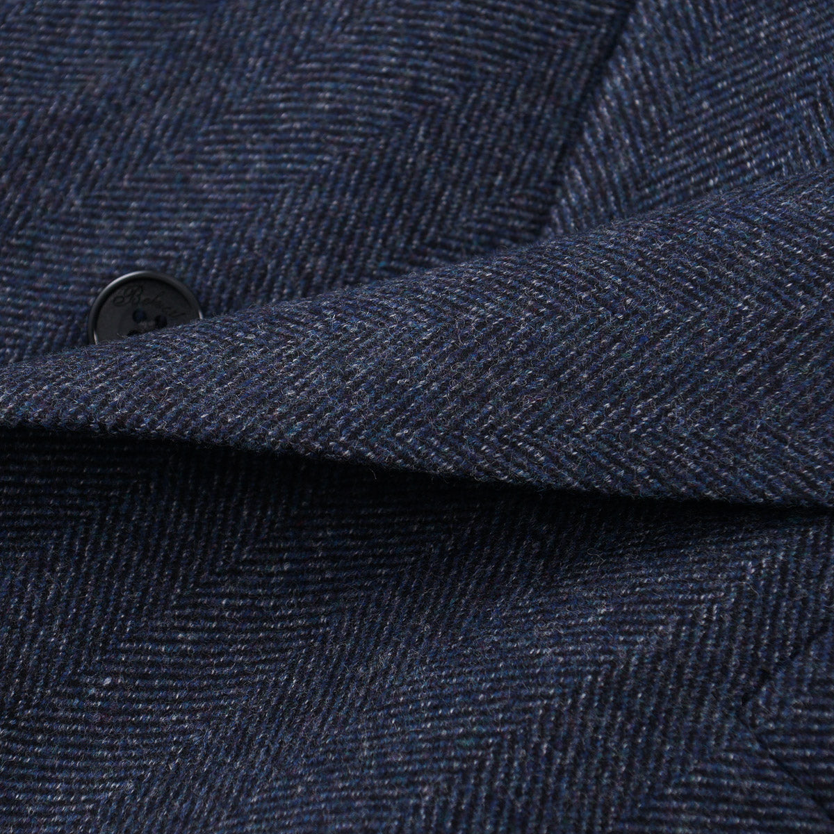 Belvest Soft Herringbone Wool Sport Coat