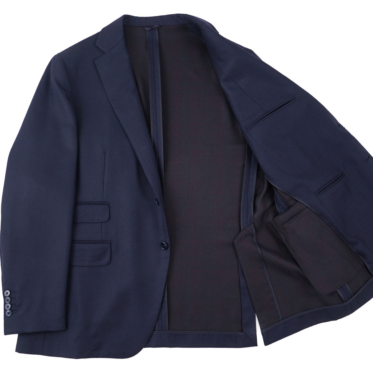 Belvest Soft-Constructed Wool Sport Coat