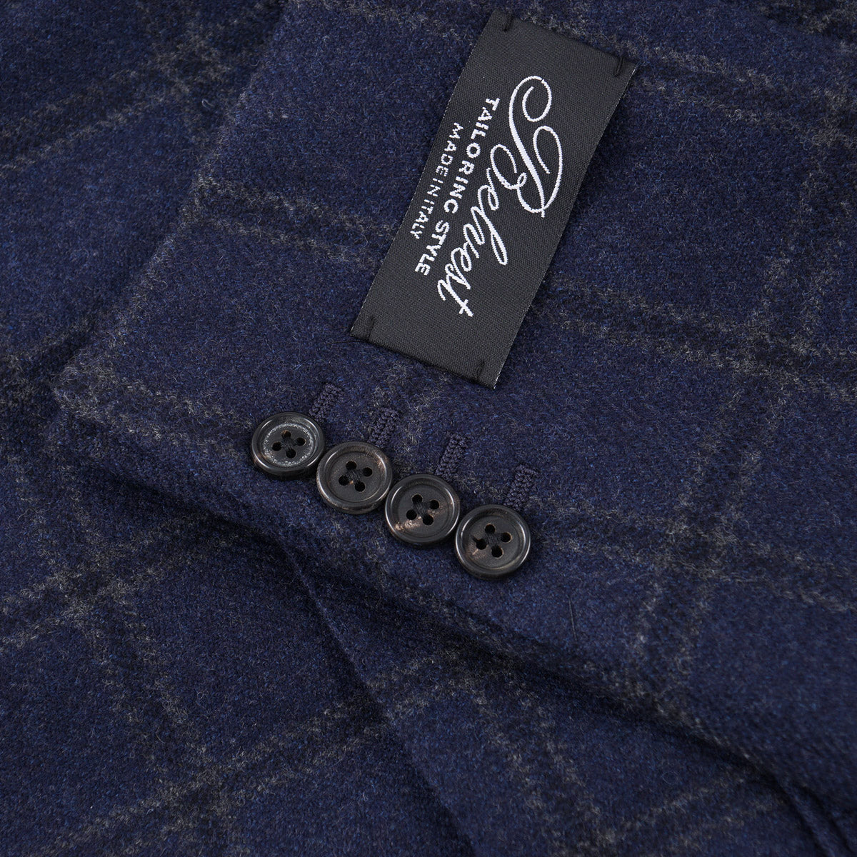 Belvest Soft-Constructed Wool Sport Coat