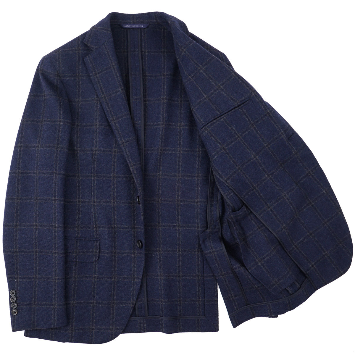 Belvest Soft-Constructed Wool Sport Coat