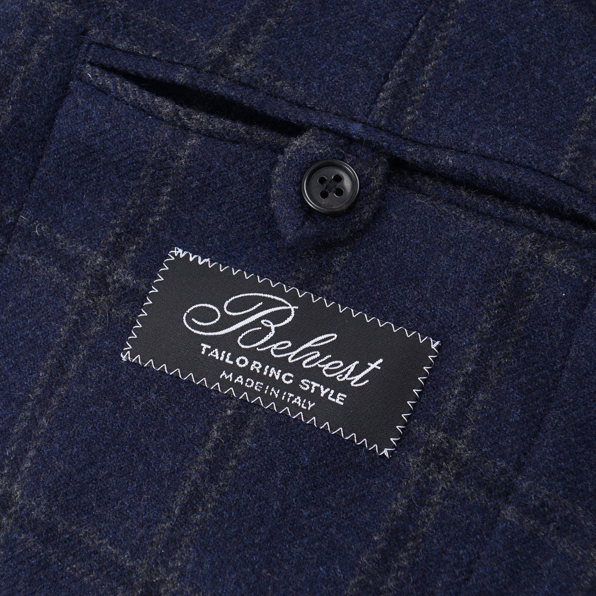 Belvest Soft-Constructed Wool Sport Coat