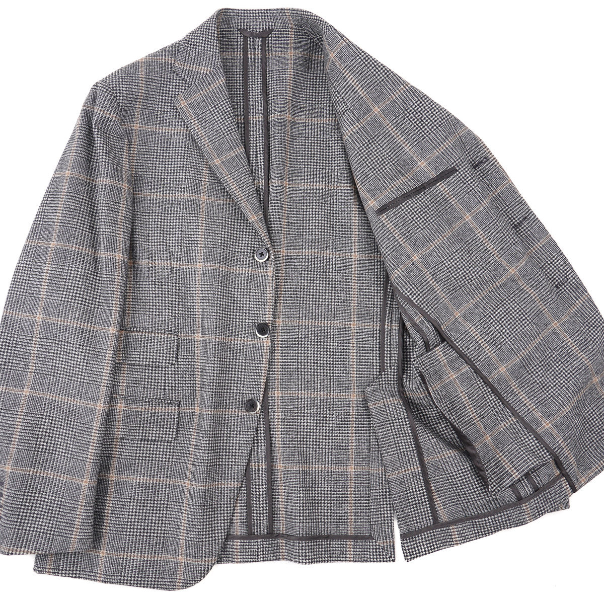 Belvest Soft-Constructed Wool Sport Coat