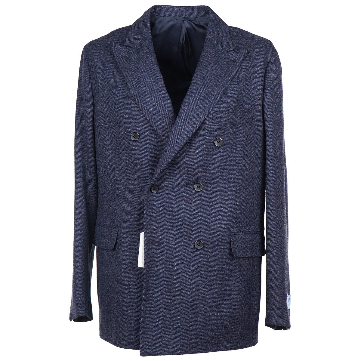 Belvest Soft Herringbone Wool Sport Coat