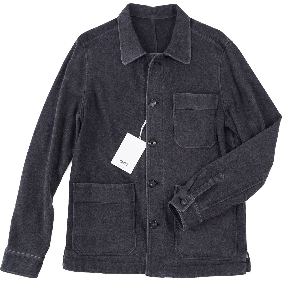 Manto Garment-Dyed Cashmere Jacket