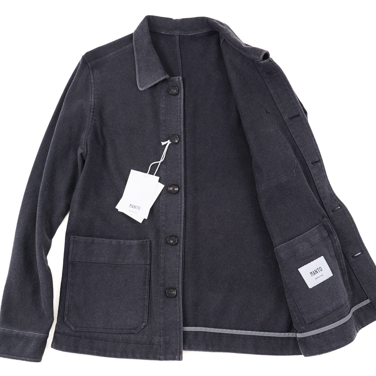Manto Garment-Dyed Cashmere Jacket