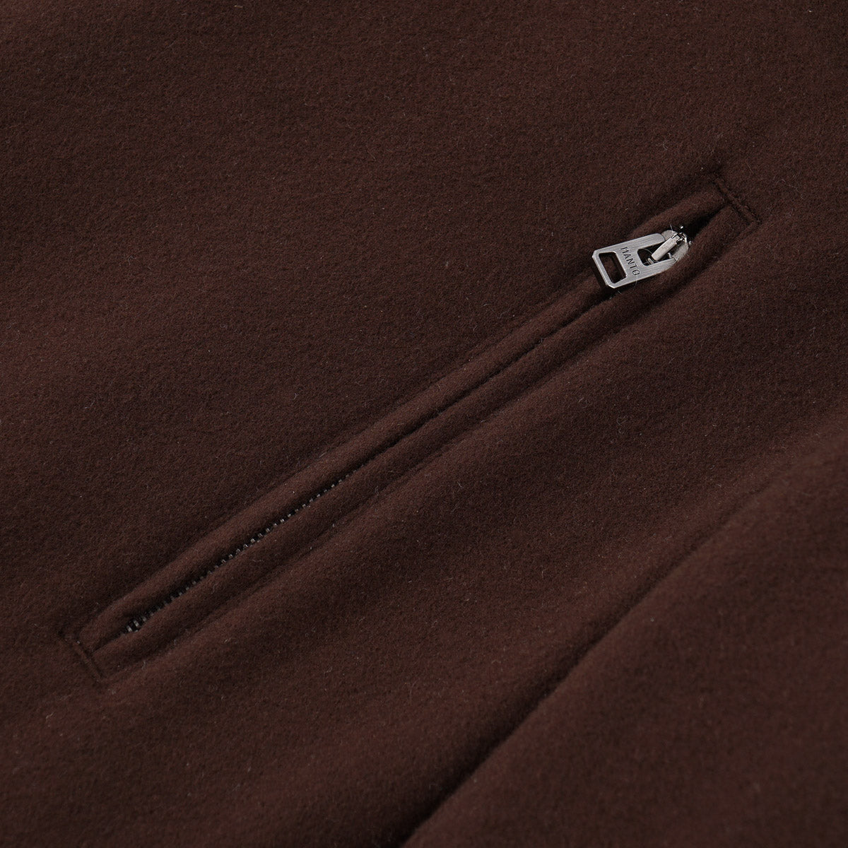 Manto Flannel Cashmere Bomber Jacket