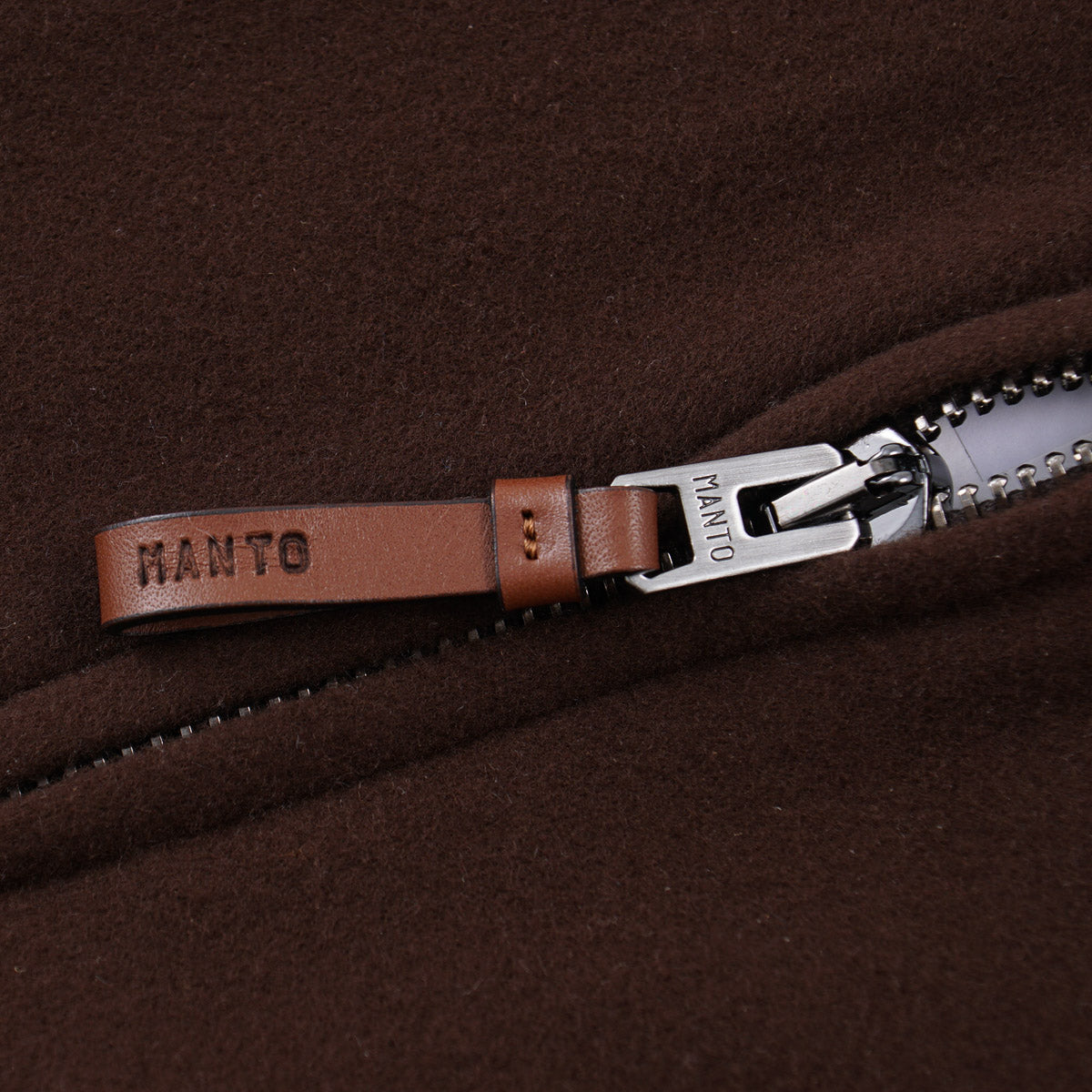 Manto Flannel Cashmere Bomber Jacket