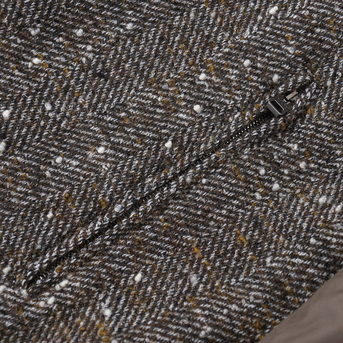 Manto Bomber Jacket with Tweed Front