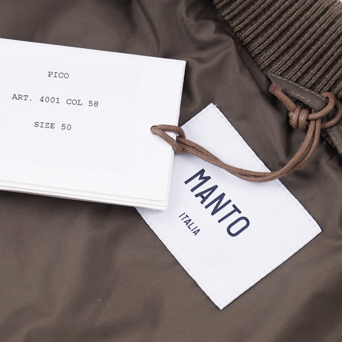 Manto Bomber Jacket with Tweed Front