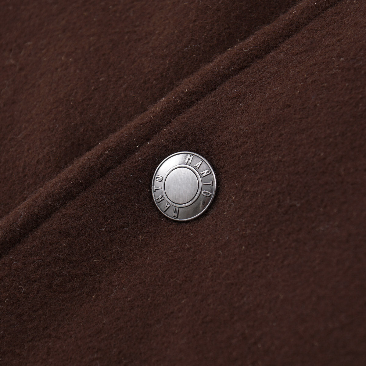 Manto Flannel Cashmere Vest with Hood