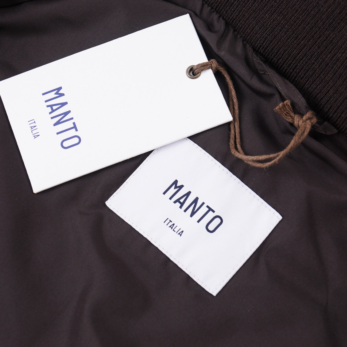 Manto Flannel Cashmere Vest with Hood