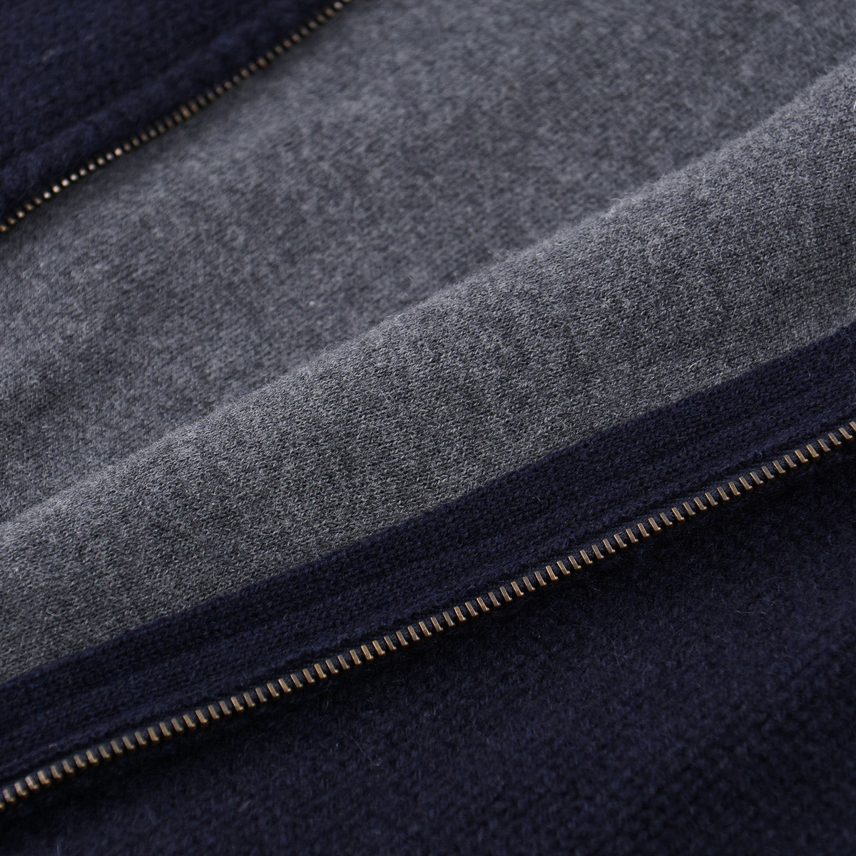 Boglioli Full-Zip Cashmere Bomber Sweater