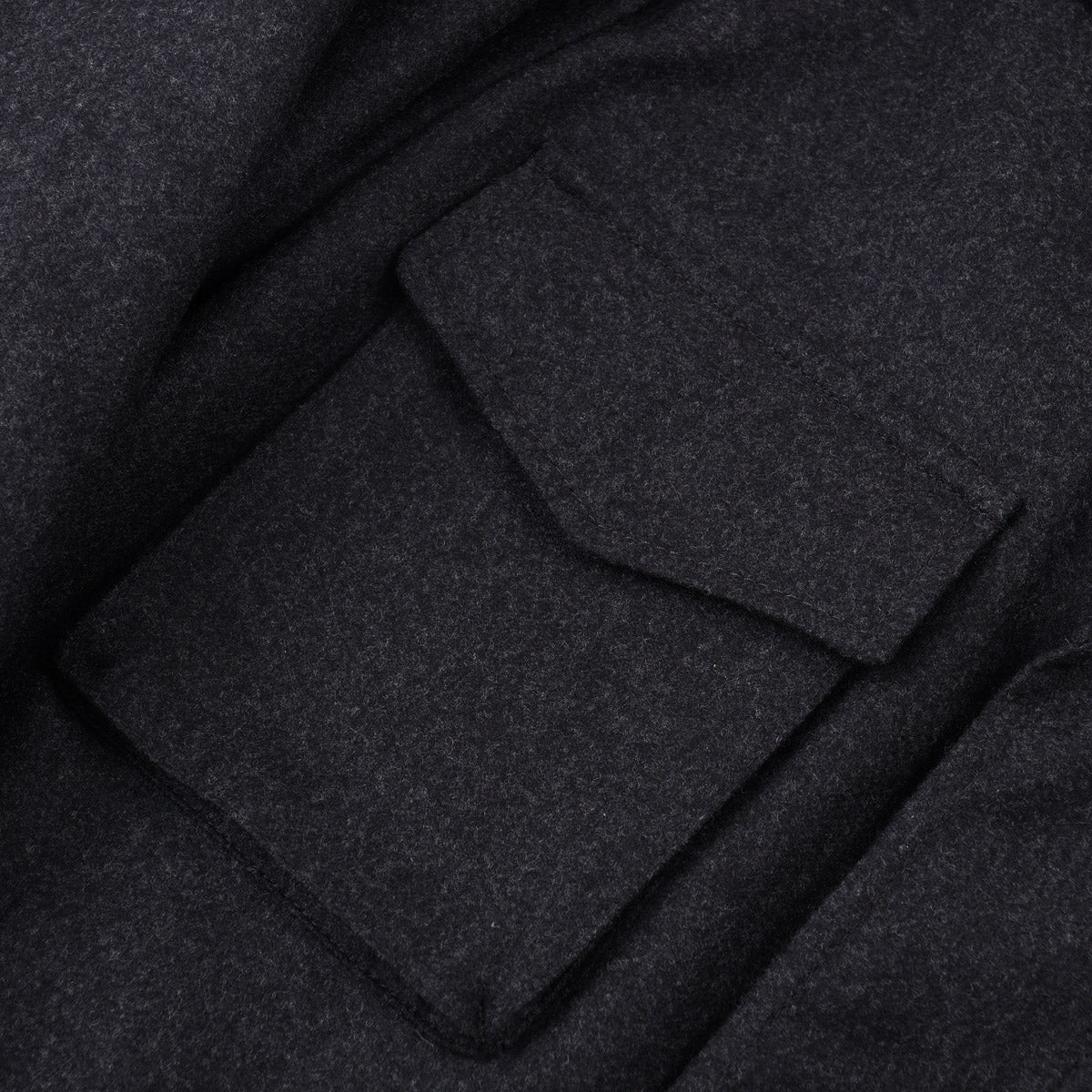 Boglioli Padded Flannel Wool Field Jacket