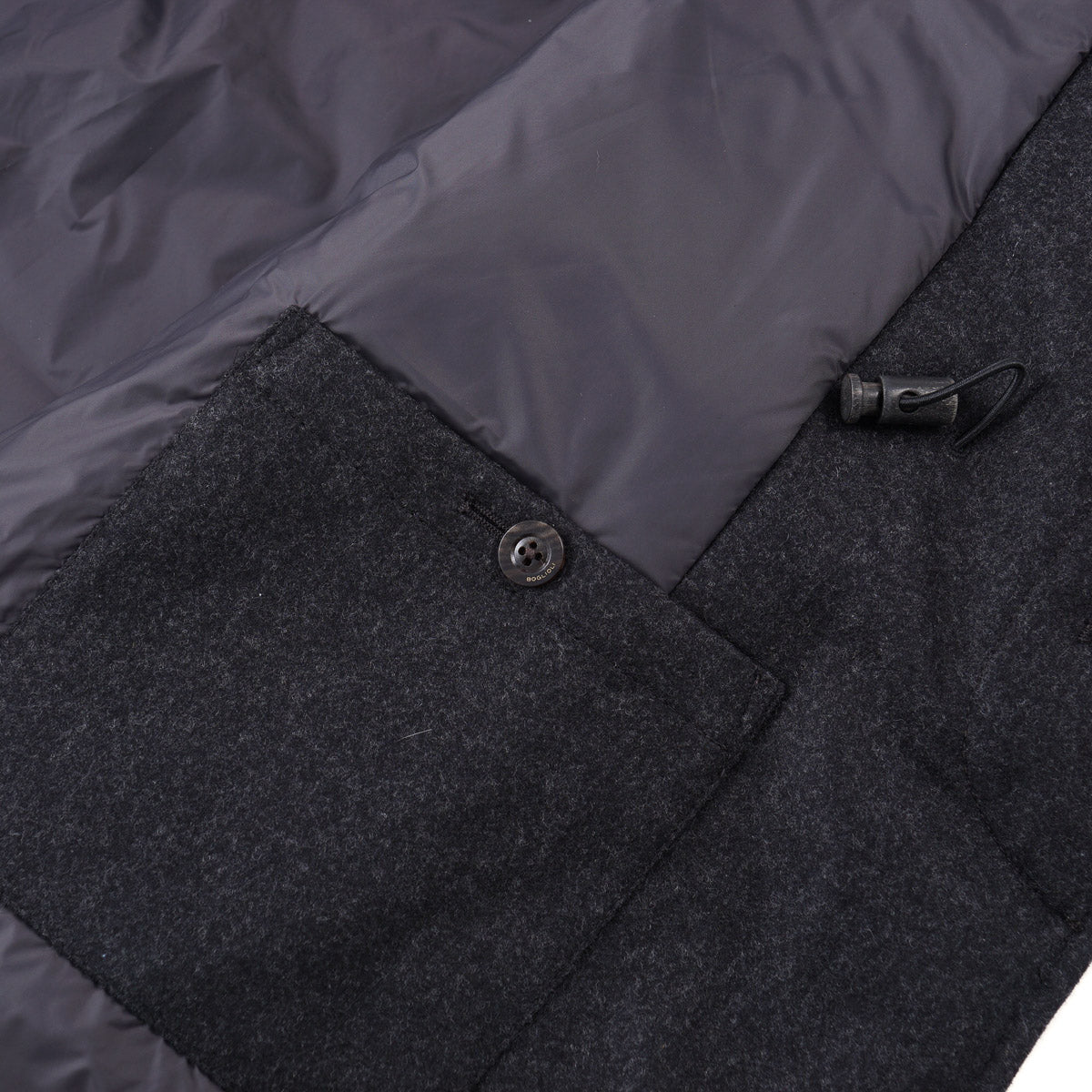 Boglioli Padded Flannel Wool Field Jacket