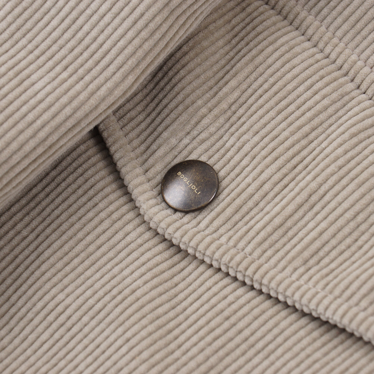 Boglioli Corduroy Hooded Down Jacket