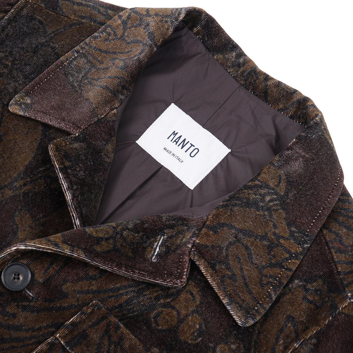 Manto Paisley Corduroy Chore Jacket