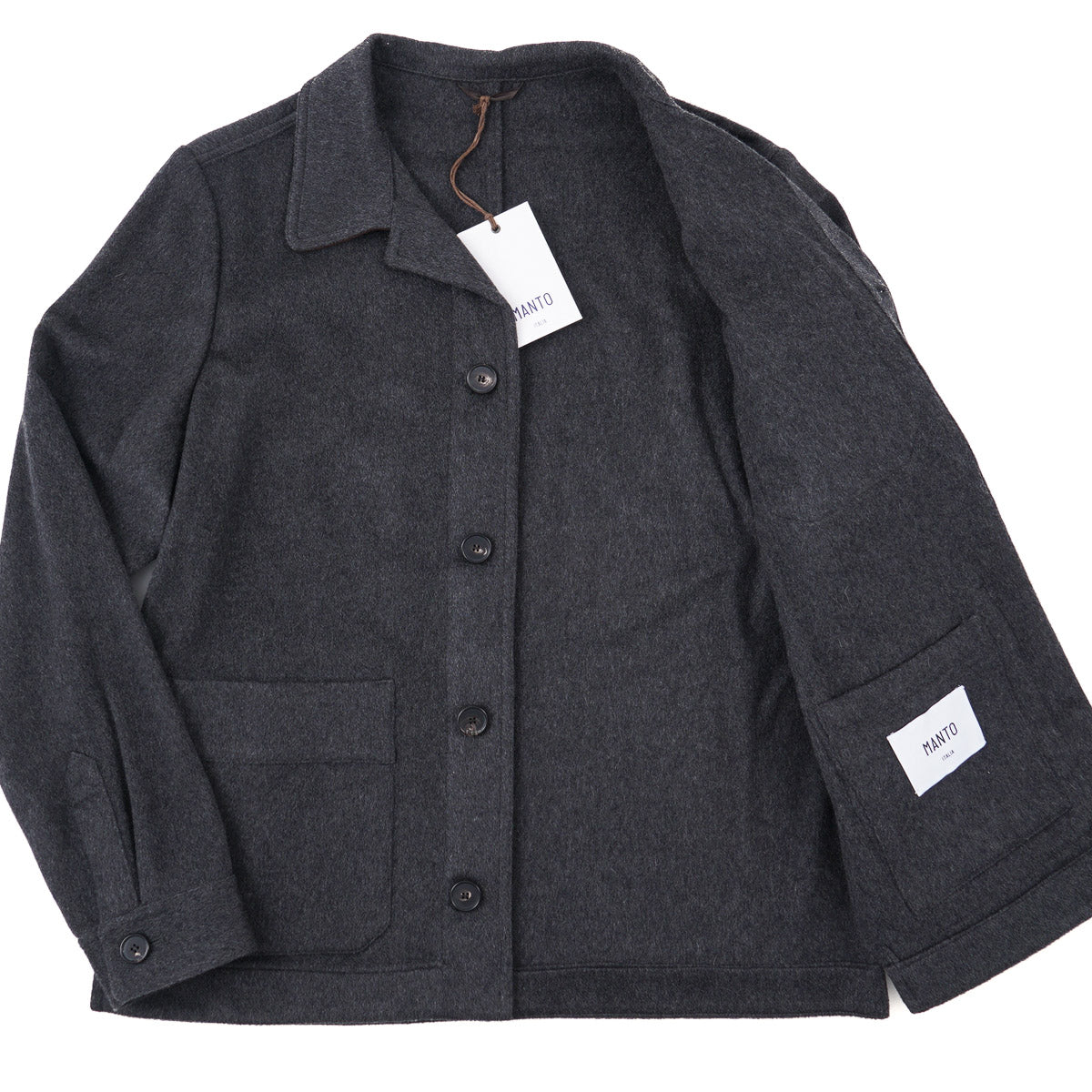 Manto 'Elasi' Flannel Cashmere Jacket