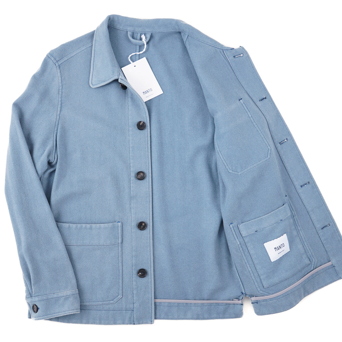 Manto Garment-Dyed Cashmere Jacket