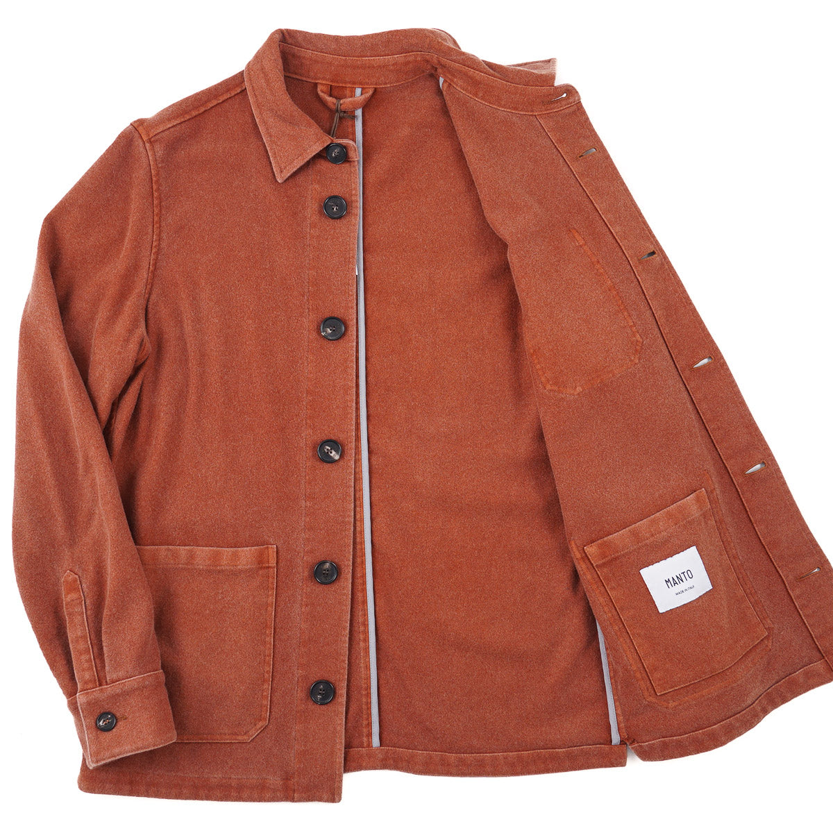 Manto Garment-Dyed Cashmere Jacket