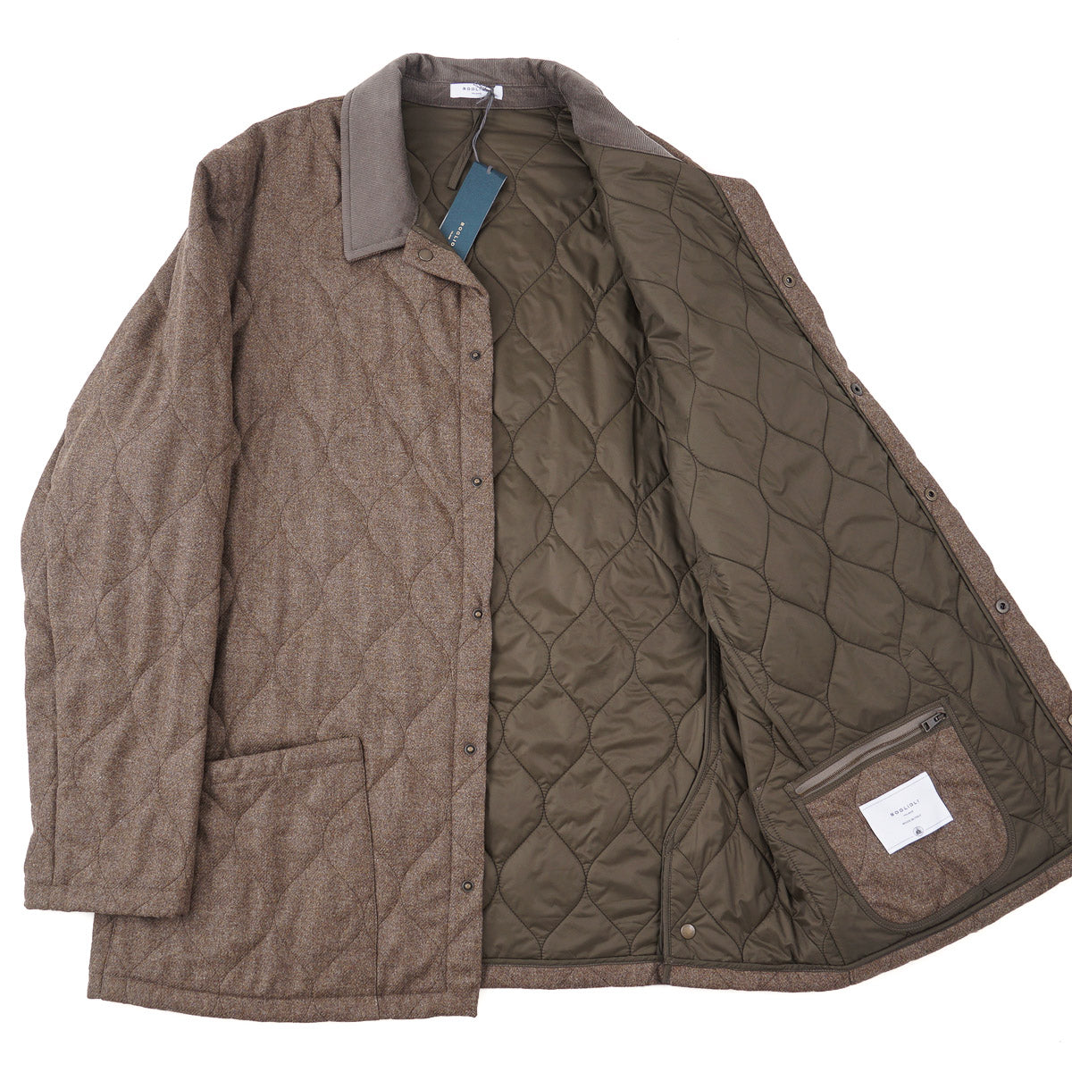 Boglioli Quilted Wool 'Mondadori'