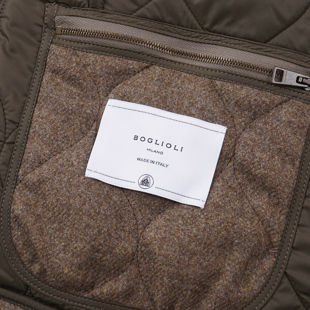 Boglioli Quilted Wool 'Mondadori'