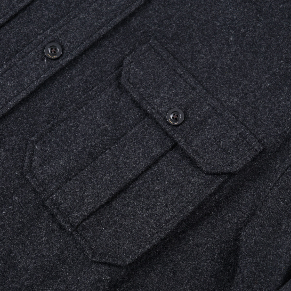 Boglioli 14 Micron Flannel Wool Overshirt
