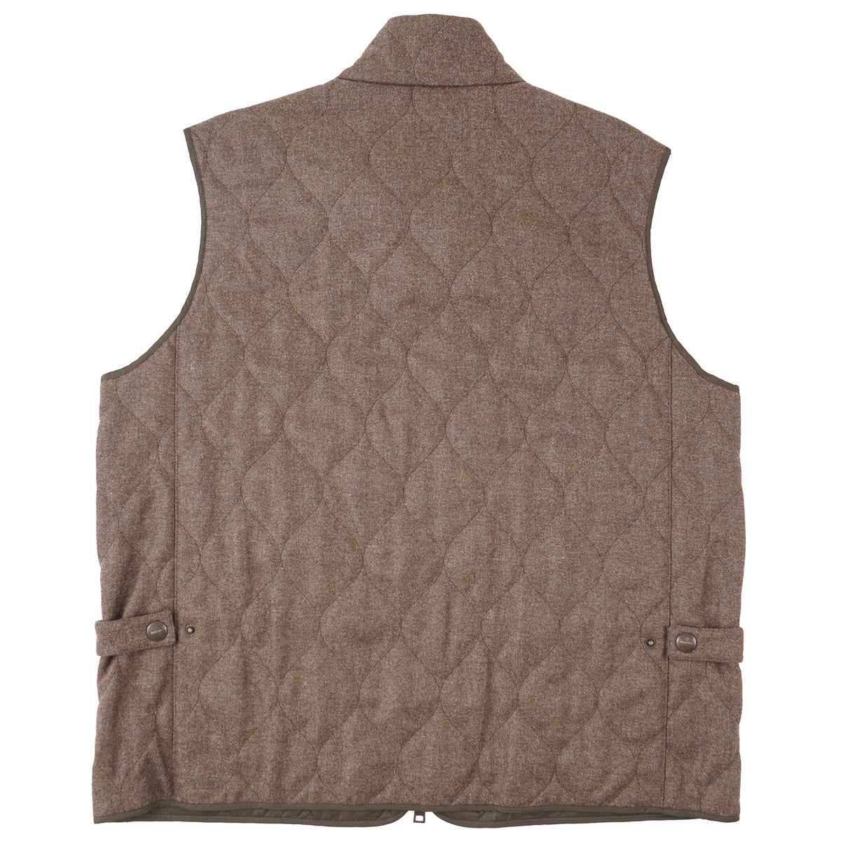 Boglioli Quilted Flannel Wool Vest
