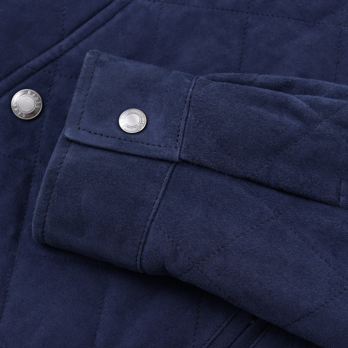 Manto Quilted Lambskin Suede Jacket