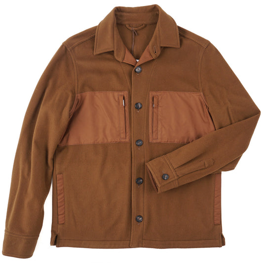 Manto Unlined Flannel Cashmere Jacket