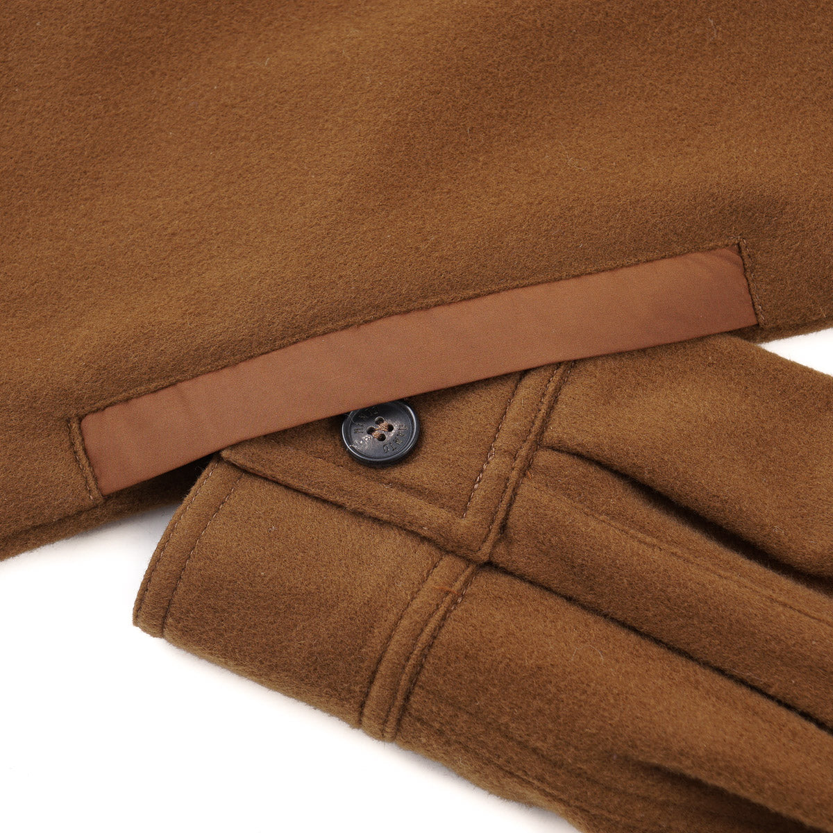 Manto Unlined Flannel Cashmere Jacket
