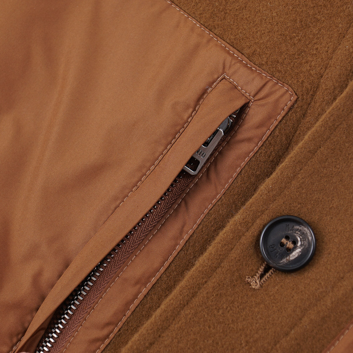 Manto Unlined Flannel Cashmere Jacket
