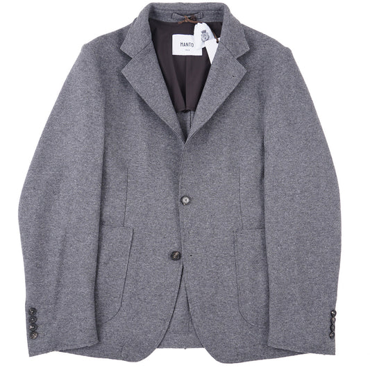 Manto Jersey Flannel Wool Blazer