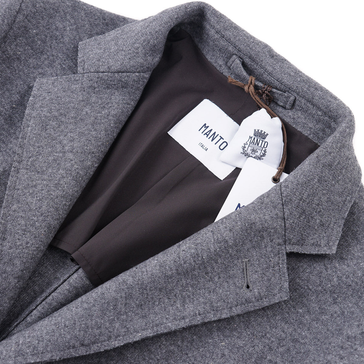 Manto Jersey Flannel Wool Blazer