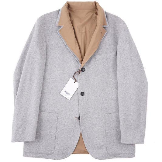 Manto Reversible Flannel Cashmere Blazer