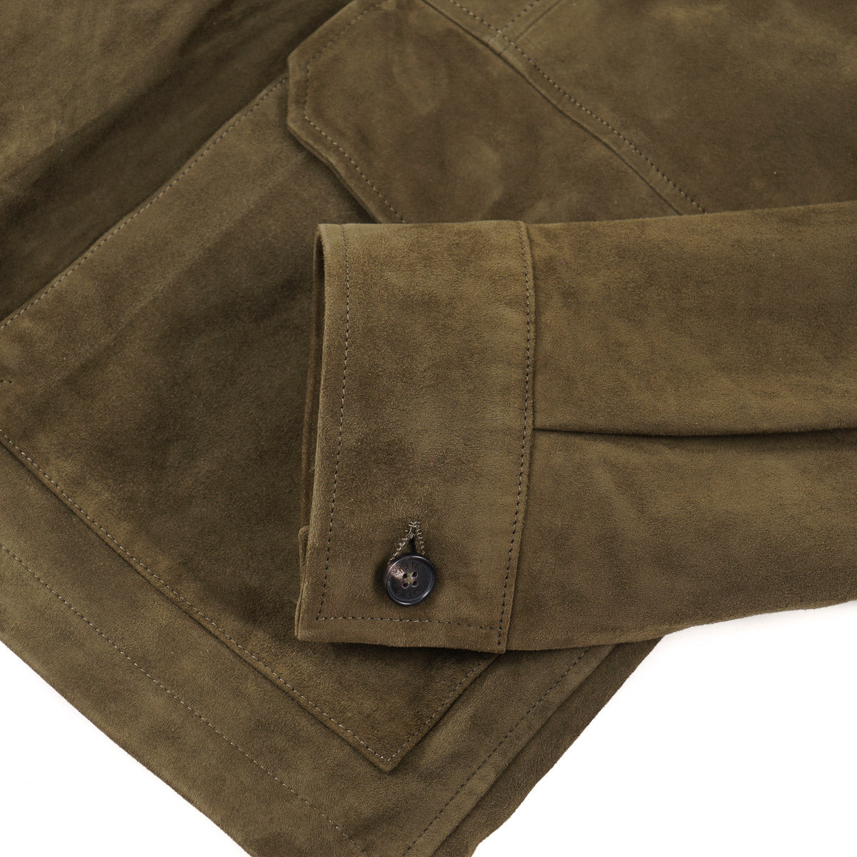 Manto 'Aglianico' Suede Blazer Jacket
