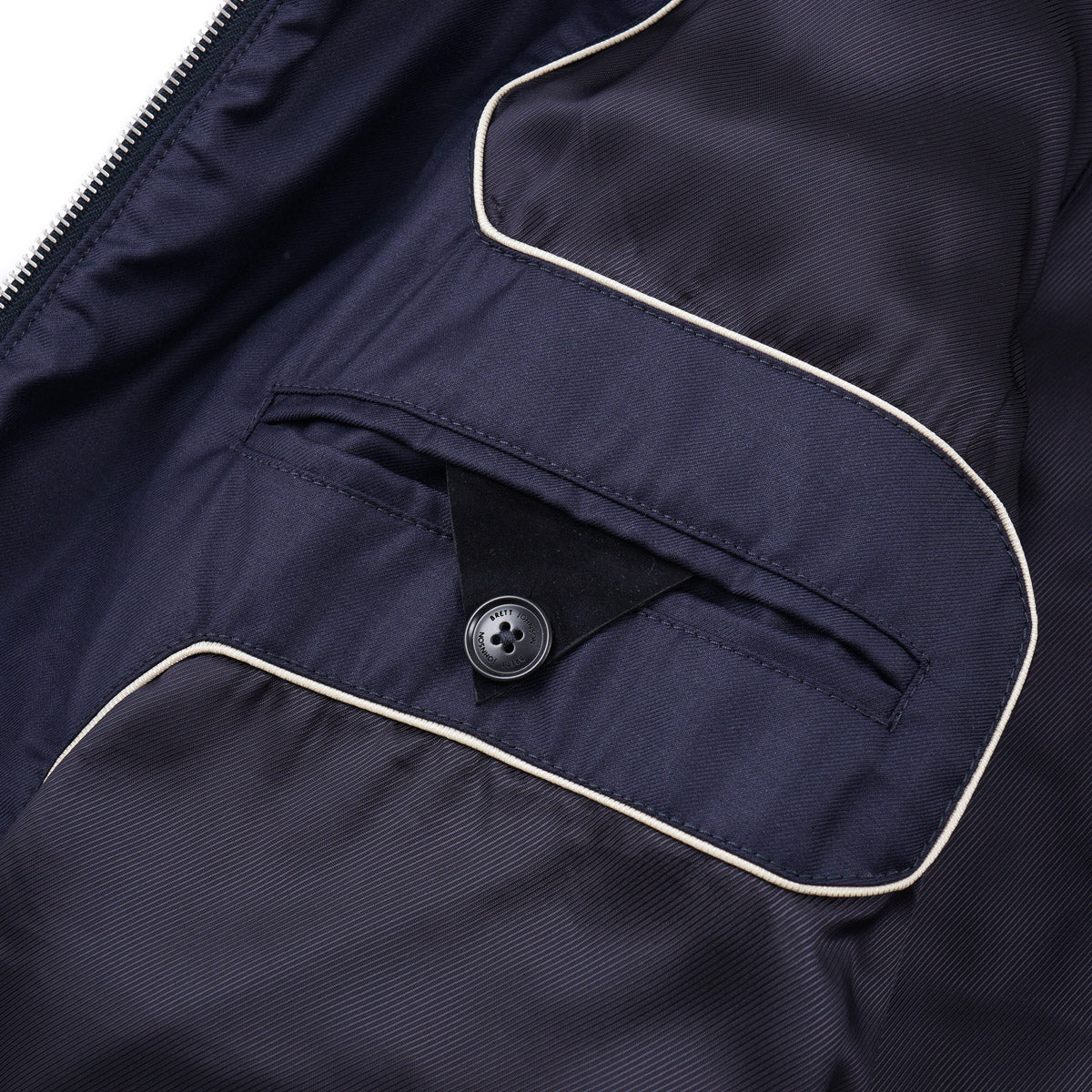 Brett Johnson Hooded Wool Jacket